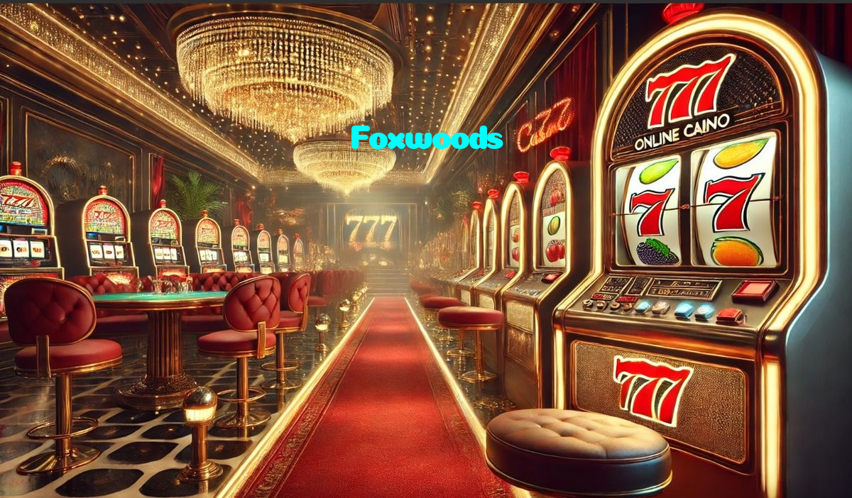 Foxwoods casino presented on mobile device in Pakistan with slots and live games